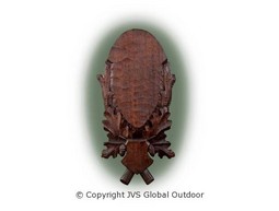 Trofee schild ree donkerbruin Artnr.126
