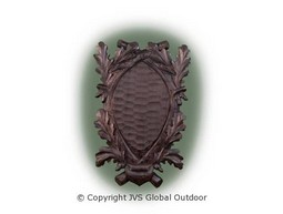 Trofee schild ree donkerbruin Artnr.136