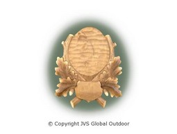 Trofee schild ree lichtbruin Artnr.143