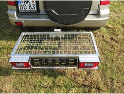 Trekhaak transporter met verlichtingsset