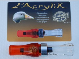 Lokfluit grauwe gans