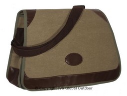 Jagers wildtas canvas/leer