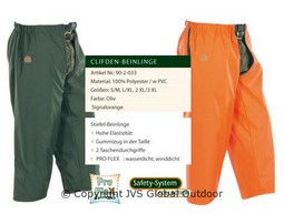 Overbroek - beenpijpen groen of oranje