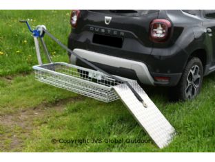 Aluminium traanplaat als oprijhulp