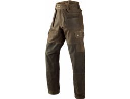 Angus leather trousers  Green/Brown