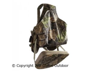 Camouflage Forest vest met zitkussen  HVT1