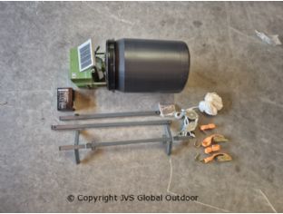 Compleet pakket voerapparaat met solar