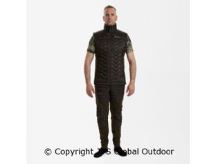 Excape Quilted Waistcoat Art Green 376