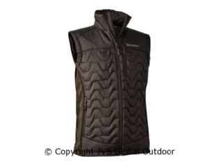 Excape Quilted Waistcoat Art Green 376