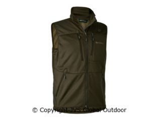 Excape Softshell Waistcoat Art Green 376