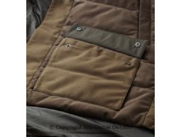 Expedition down jacket  Hunting green/Shadow brown