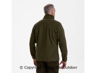 Gamekeeper Bonded Fleece Jacket - reversible Orange 669