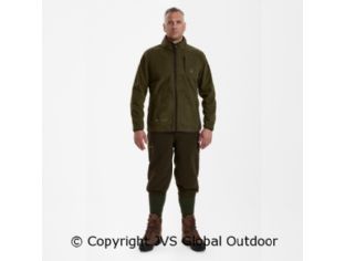 Gamekeeper Bonded Fleece Jacket - reversible Orange 669