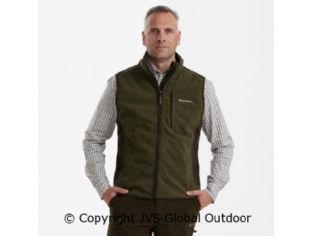Gamekeeper Bonded Fleece Waistcoat Graphite Green 371