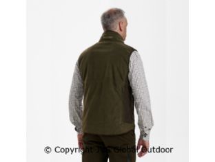 Gamekeeper Bonded Fleece Waistcoat Graphite Green 371