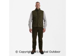 Gamekeeper Bonded Fleece Waistcoat Graphite Green 371