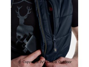 Heat Padded Waistcoat Dark Blue 786