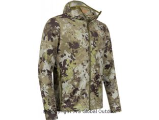  High-Quality Drain Full-Zip Midlayer Hoody HunTec Camouflage