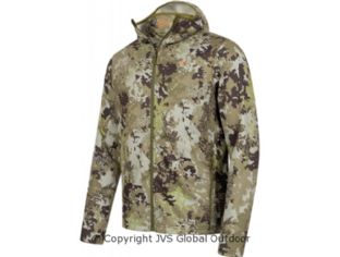  High-Quality Drain Full-Zip Midlayer Hoody HunTec Camouflage