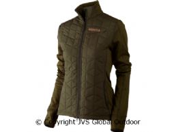 Hjartvar Insulated Hybrid Lady jacket Willow green