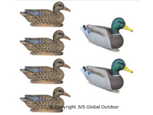 JVS Decoys lokeend full body - set van 6