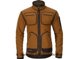 Kamko 10 Anniversary fleece jacket  Rustique clay/Hunting green