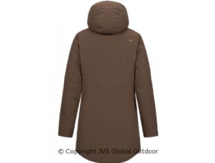 Ladies Down WP Jacket Janina dark brown