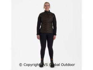 Lady Caroline Padded Jacket Brown Leaf 571