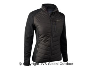 Lady Caroline Padded Jacket Brown Leaf 571