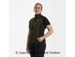Lady Caroline Padded Waistcoat Timber 393