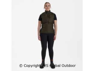 Lady Caroline Padded Waistcoat Timber 393