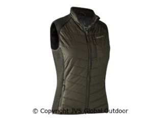 Lady Caroline Padded Waistcoat Timber 393