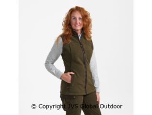 Lady Eagle Fleece Waistcoat Tarmac Green 379