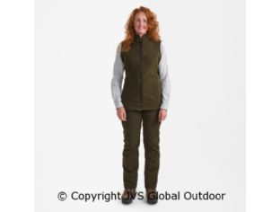 Lady Eagle Fleece Waistcoat Tarmac Green 379