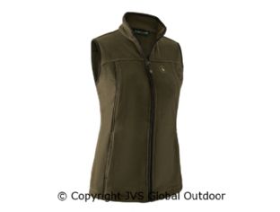 Lady Eagle Fleece Waistcoat Tarmac Green 379