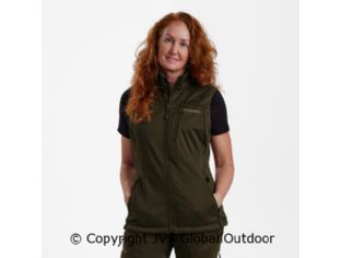 Lady Excape Softshell Waistcoat Art Green 376