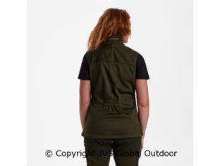 Lady Excape Softshell Waistcoat Art Green 376