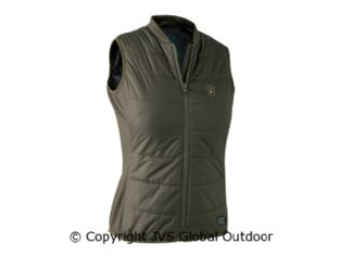 Lady Heat Inner Waistcoat Deep Green 388