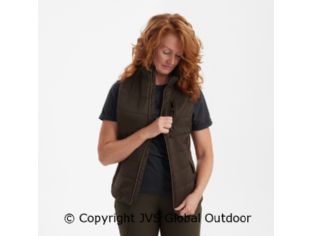 Lady Heat Padded Waistcoat Wood 585