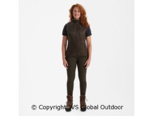 Lady Heat Padded Waistcoat Wood 585