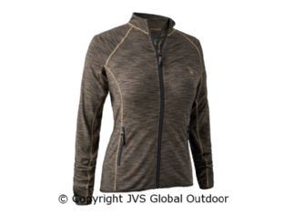 Lady Insulated Fleece Brown Melange 55479