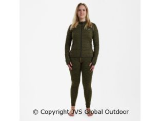 Lady Insulated Fleece Green Melange 35479