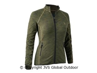 Lady Insulated Fleece Green Melange 35479
