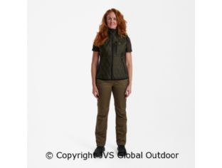 Lady Mossdale Quilted Waistcoat Forest Green 361