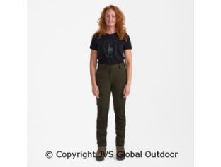 Lady Northward Trousers Bark Green 378