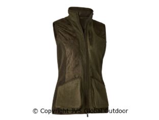 Lady Pam Shooting Waistcoat  Graphite Green 371