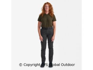 Lady Slogen Zip-Off Trousers Black Ink 985