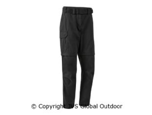 Lady Slogen Zip-Off Trousers Black Ink 985
