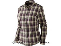Lara Lady shirt  Plum perfect check