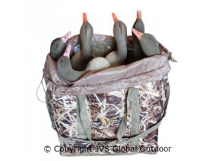 Lokkertas voor 6 full body ganzen 6 compartimenten 0-32